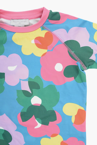 Floral Printed Crew-Neck T-shirt