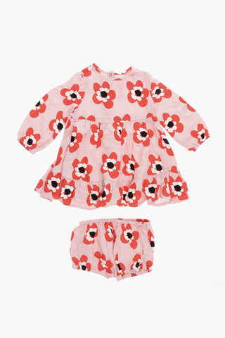 Floral-Printed Shorts and Dress
