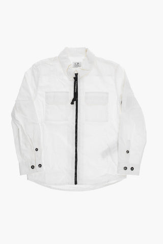 Double Breasted Cotton Overshirt