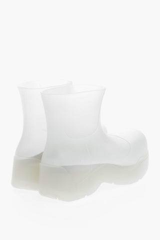 See Through PUDDING Rubber Pull On Booties