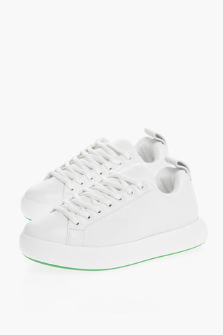 Padded Leather TENNIS Low-top Sneakers