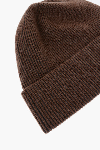 ZZEGNA Ribbed Wool and Cashmere Beanie