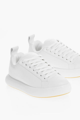 Padded Leather TENNIS Low-top Sneakers