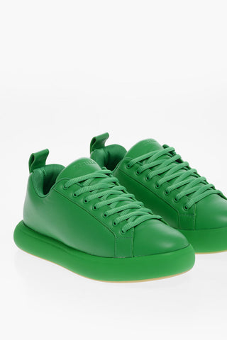 Padded Leather TENNIS Low-top Sneakers
