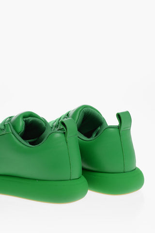 Padded Leather TENNIS Low-top Sneakers