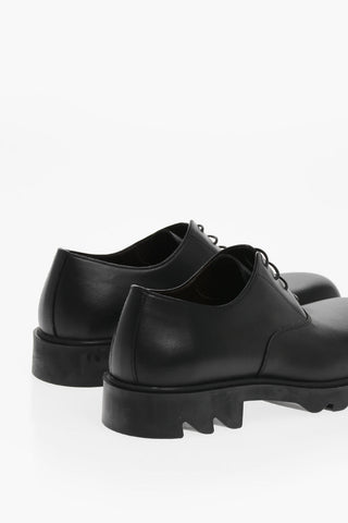 Leather SHIBUYA Derby Shoes with Rubber Sole