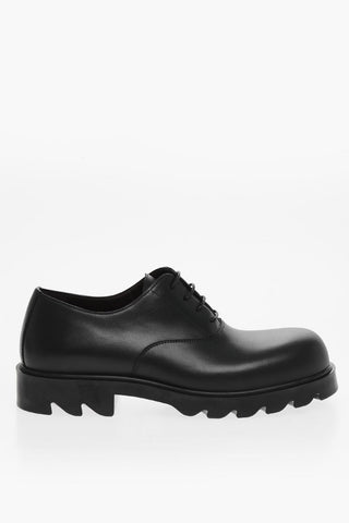 Leather SHIBUYA Derby Shoes with Rubber Sole