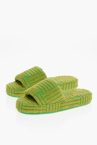 Sliders GEOMETRIC SPONGE in Spugna Jacquard