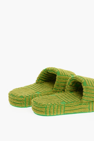 Sliders GEOMETRIC SPONGE in Spugna Jacquard
