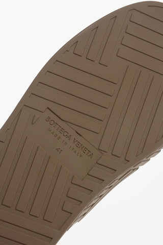 Rubber JUTE Mules with Embossed Detail