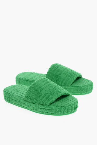 Sliders GEOMETRIC SPONGE in Spugna Jacquard
