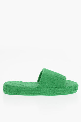 Sliders GEOMETRIC SPONGE in Spugna Jacquard