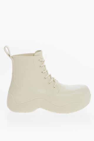Rubber SEA SALT Lace-up Booties