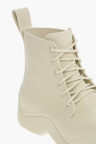 Rubber SEA SALT Lace-up Booties
