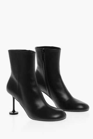 StivalettI LADY in Pelle con Zip Interna 9cm
