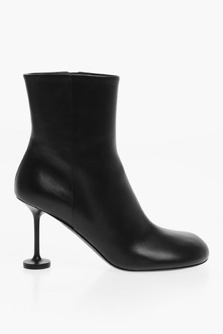 StivalettI LADY in Pelle con Zip Interna 9cm