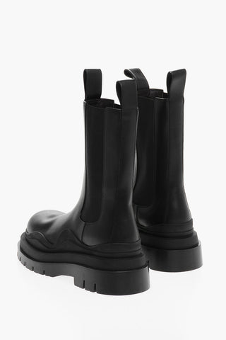 Carrion Sole Leather Chelsea Booties