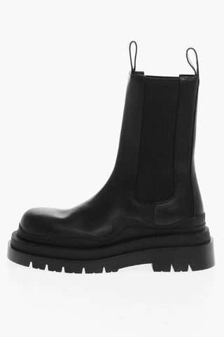 Carrion Sole Leather Chelsea Booties