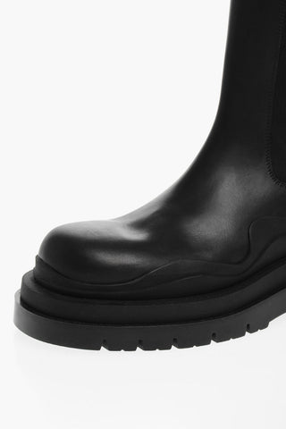 Carrion Sole Leather Chelsea Booties
