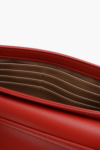 LOVE Faux Leather Crossbody Bag with Golden Details