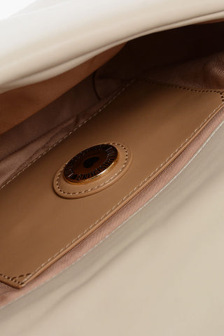 LOVE Borsa a Spalla PUFFY Imbottita in Ecopelle con Catena Dorata
