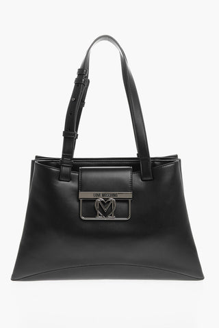 LOVE Borsa Tote a 3 Scomparti in Ecopelle