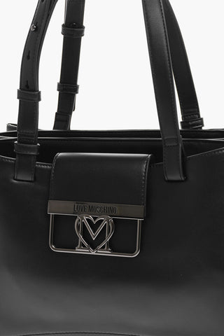 LOVE Borsa Tote a 3 Scomparti in Ecopelle