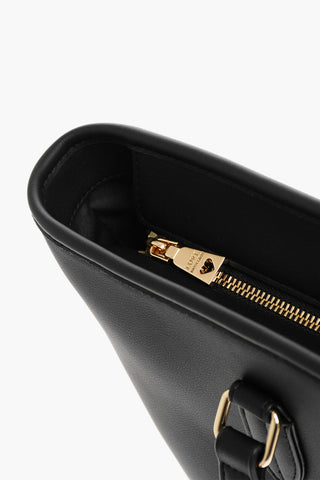 LOVE Faux Leather Tote Bag with Golden Embossed Maxi Logo