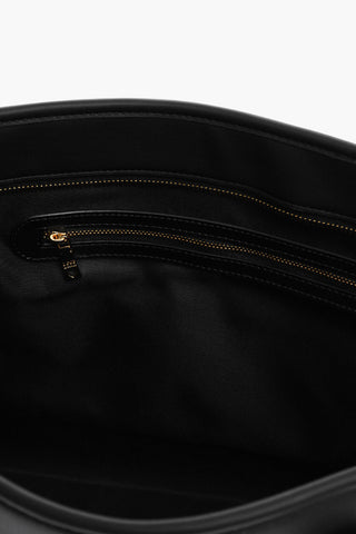 LOVE Faux Leather Tote Bag with Golden Embossed Maxi Logo