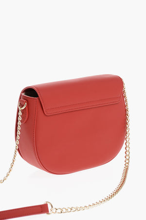LOVE Eco Leather Shoulder Bag with Gold Details