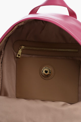 LOVE Faux Leather Backpack with Metal Heart