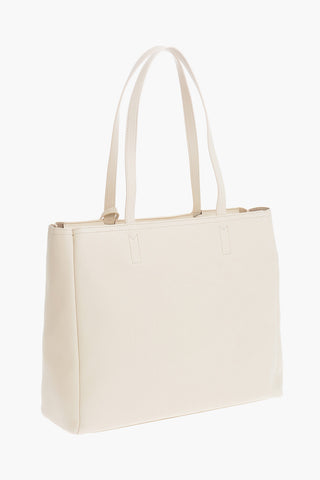 LOVE Faux Leather Tote Bag with Golden Logo