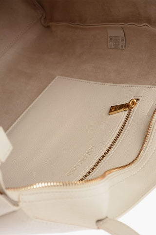 LOVE Faux Leather Tote Bag with Golden Logo