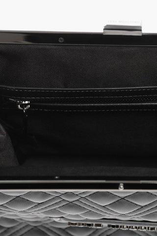 LOVE Borsa a Tracolla in Ecopelle Trapuntata con Logo Tono su Tono