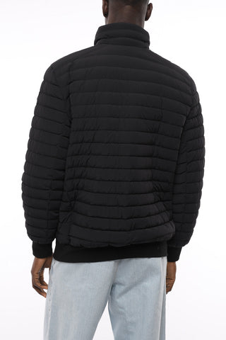 ACTIVE FLEX Zip Closure Quilted Bomber Jacket 