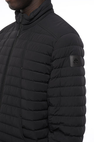 ACTIVE FLEX Zip Closure Quilted Bomber Jacket 