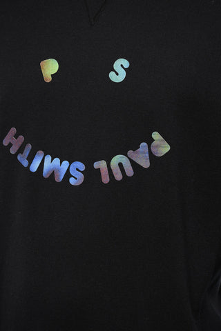 PS Crew Neck HAPPY Wool and Cotton Sweater