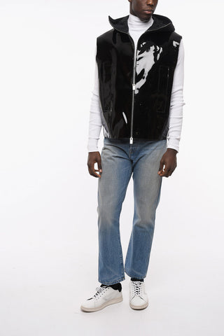 Gilet in Eco-vernice EXPEDITION con Cappuccio