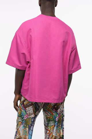 PINK PP T-shirt Box Fit Con Taschino