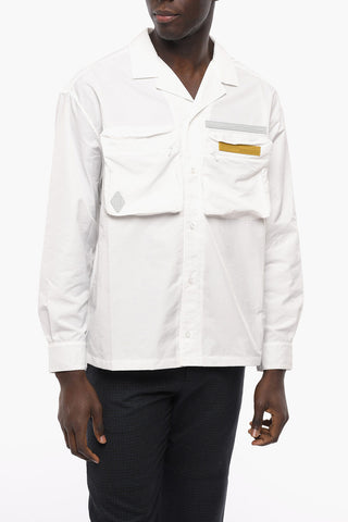 Overshirt in Nylon con Doppio Taschino