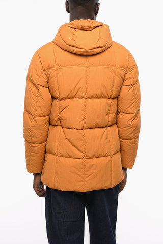 Multipocket Puffer Jacket with Toggle Buttons