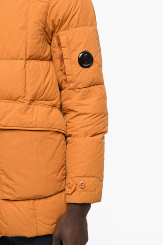 Multipocket Puffer Jacket with Toggle Buttons
