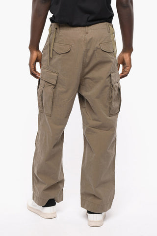 Solid-Color Cargo Pants