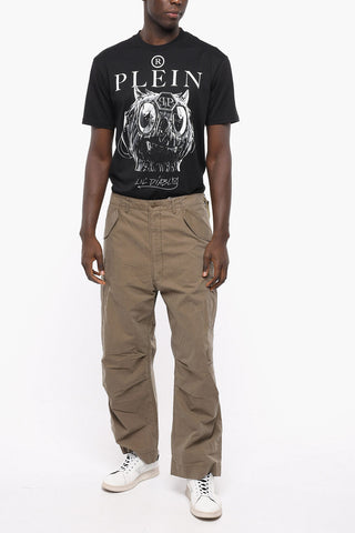 Solid-Color Cargo Pants