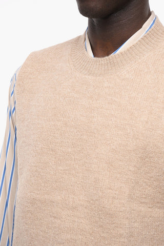 MM1 Crew Neck Alpaca Blend Vest