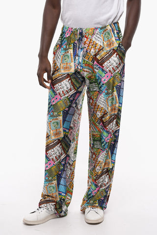 Joggers UNISEX Wide Leg LORRETY con Elastico in Vita