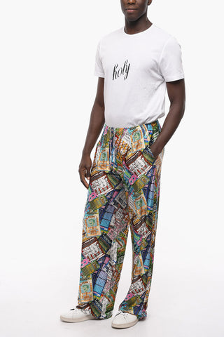 Joggers UNISEX Wide Leg LORRETY con Elastico in Vita
