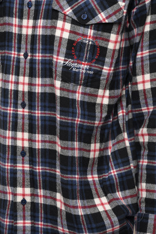 Plaid Check SLIPWEAR Cotton Flannel Shirt