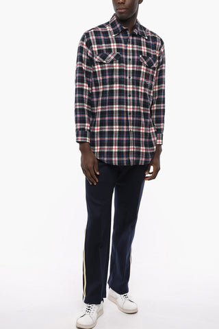 Plaid Check SLIPWEAR Cotton Flannel Shirt
