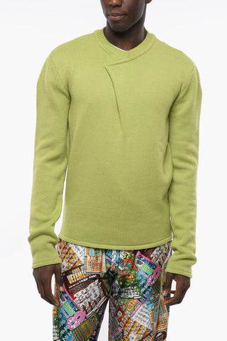 Merino Wool Crew-neck Pullover